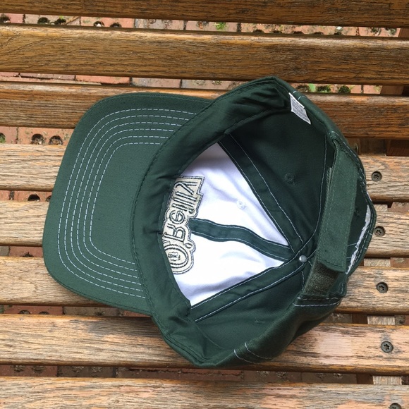 O’Reilly Auto Parts hat full 6 panel baseball style cap green white - Picture 5 of 9